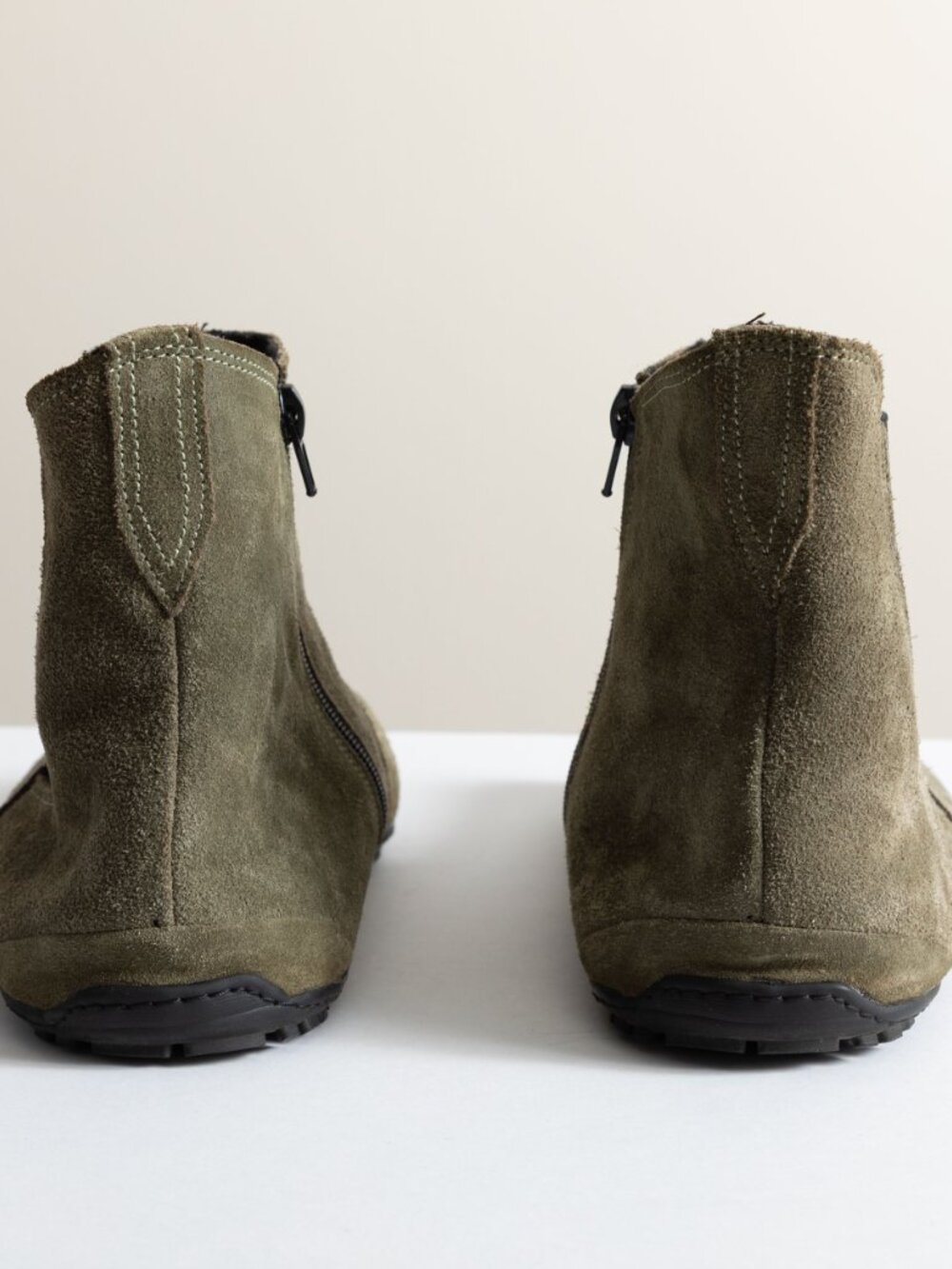 Magical Shoes Men;s Barefoot Chelsea Boots Lupino Green EU45/ US 10.5 - Picture 4 of 7